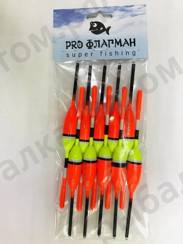 Поплавки PRO ФЛАГМАН 10 штук-2g.LN  (Арт. RS3643)