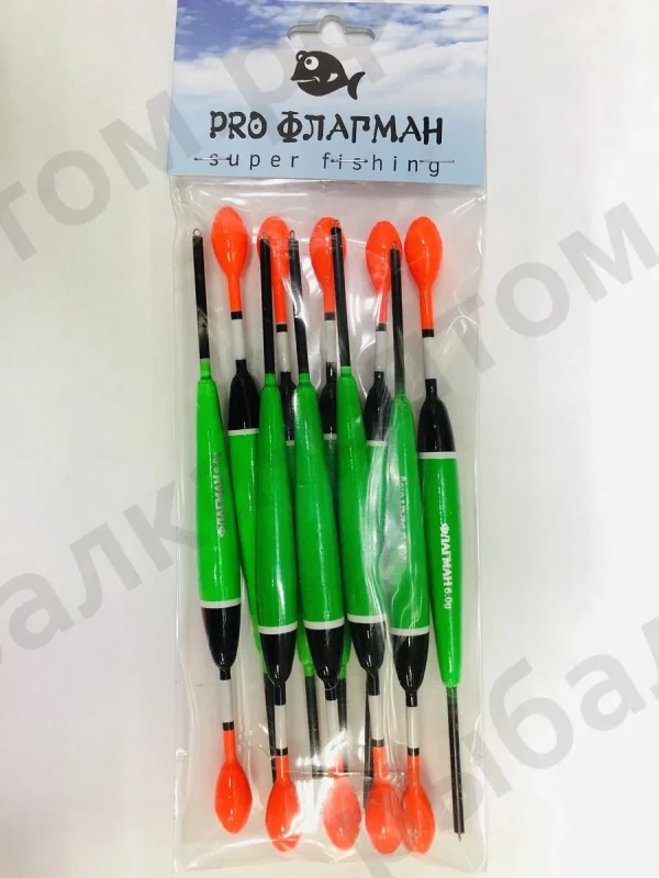 Поплавки PRO ФЛАГМАН 10 штук-6g.LN  (Арт. RS3663)