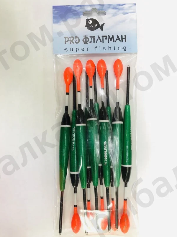 Поплавки PRO ФЛАГМАН 10 штук-6g.LN  (Арт. RS3664)