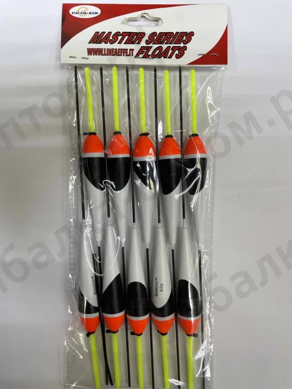 Поплавки MASTER SERIES FLOATS упаковка 10 штук 6g.LN (Арт. RS3428)