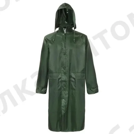 Плащ зеленый на на молнии B-1 (Арт. RS1295) / Минимальный заказ  5 штук