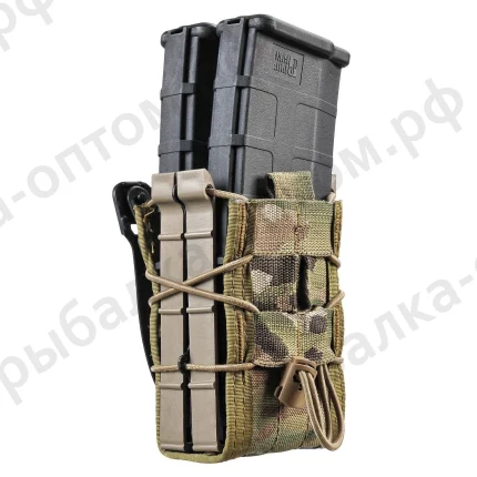 Подсумок сдвоенных под магазины AK/AR, X2R TACO,Xigh Sheed