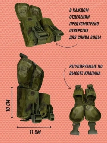 Подсумок гранатный х2