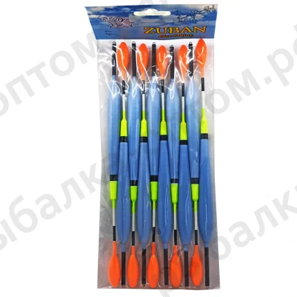 Рыболовные поплавки "ZUBAN" упаковка 10 штук, вес 3.0гр (Арт-LN-28)