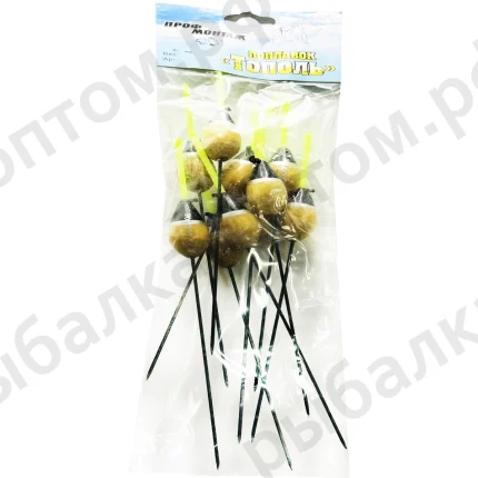 Поплавки "Тополь" упаковка 10 штук, вес 4.0 грама (Арт-ZORI)