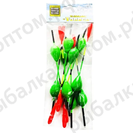 Поплавки "Тополь" упаковка 10 штук, вес 5.0 грама (Арт-ZORI)
