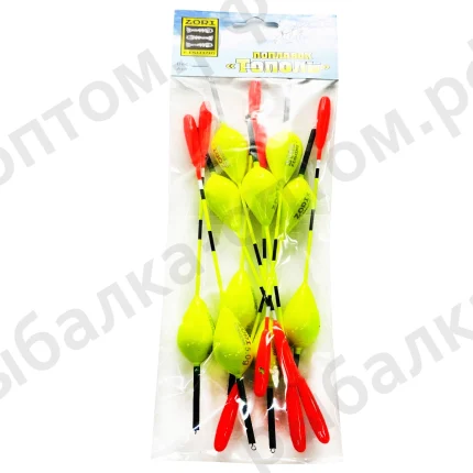 Поплавки "Тополь" упаковка 10 штук, вес 5.0 грама (Арт-ZORI)