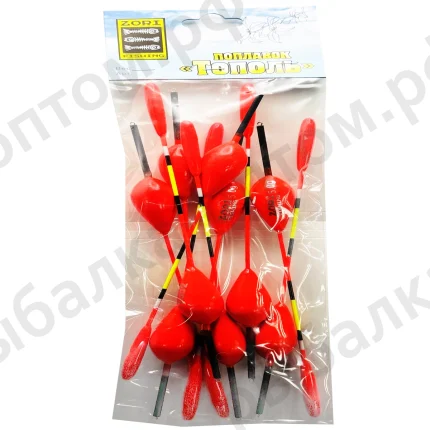 Поплавки "Тополь" упаковка 10 штук, вес 5.0 грама (Арт-ZORI)