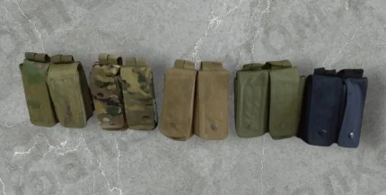 Закрытый тактический подсумок под 4 магазина АК. Фирма 7.62 (Выбор цвета внутри)