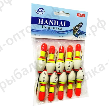 Поплавки HANHAI вес 3.5гр, 10шт/уп. (Арт-RS8301)