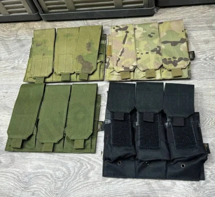 Тактические Подсумок 7.62. для магазинов тройной закрытый (Выбор размера внутри)