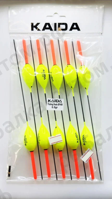 Поплавки KAIDA Fishing Floats BF408 - 5.0gr 10шт/уп.