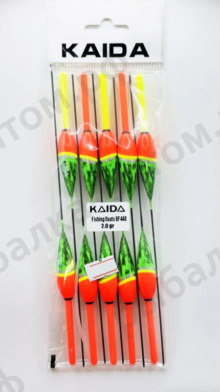 Поплавки KAIDA Fishing Floats BF440 - 2.0gr 10шт/уп.