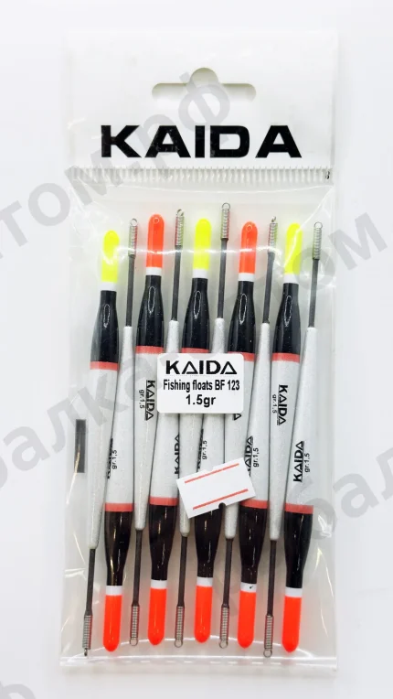 Поплавки KAIDA Fishing Floats BF123 - 1.5gr 10шт/уп.