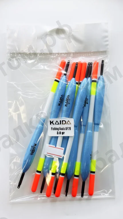 Поплавки KAIDA Fishing Floats BF29 - 3.0gr 10шт/уп.