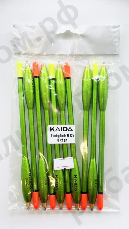 Поплавки KAIDA Fishing Floats BF325 - 3+2gr 10шт/уп.