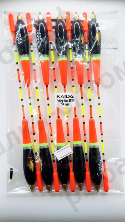 Поплавки KAIDA Fishing Floats BF350 - 3+5gr 5шт/уп.