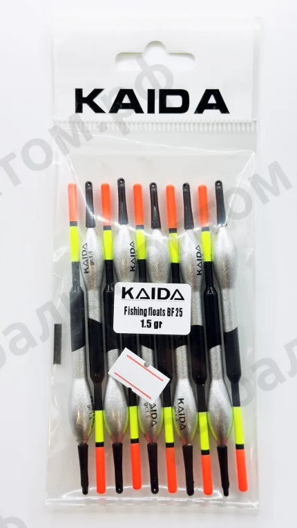 Поплавки KAIDA Fishing Floats BF25 - 1.5gr 10шт/уп.