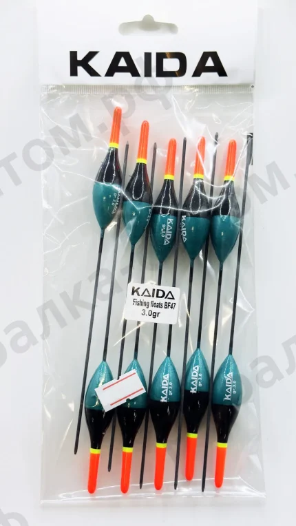 Поплавки KAIDA Fishing Floats BF47 - 3.0gr 10шт/уп.