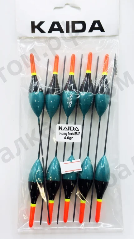 Поплавки KAIDA Fishing Floats BF47 - 4.0gr 10шт/уп.