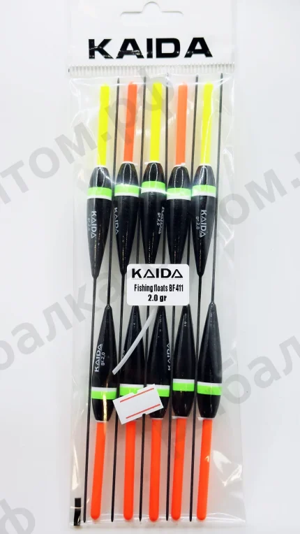 Поплавки KAIDA Fishing Floats BF411 - 2.0gr 10шт/уп.