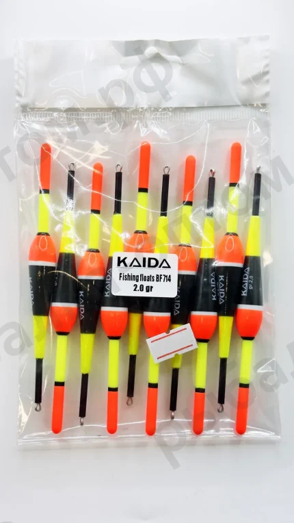 Поплавки KAIDA Fishing Floats BF714 - 2.0gr 10шт/уп.