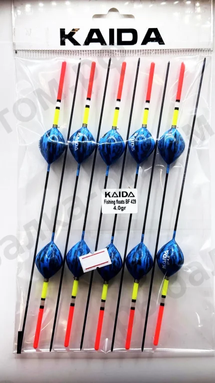 Поплавки KAIDA Fishing Floats BF429 - 4.0gr 10шт/уп.