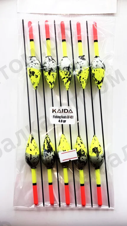Поплавки KAIDA Fishing Floats BF451 - 4.0gr 10шт/уп.