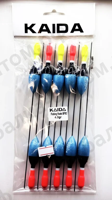 Поплавки KAIDA Fishing Floats BF92 - 4.0gr 10шт/уп.