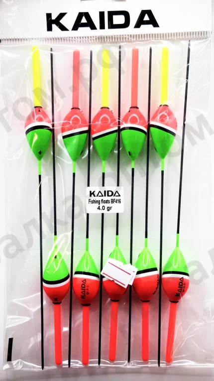 Поплавки KAIDA Fishing Floats BF416 - 4.0gr 10шт/уп.