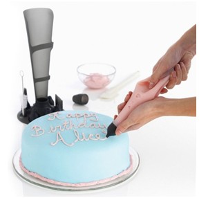 Мешок кондитерский силиконовый Pastry Bag  Set с 6 насадками