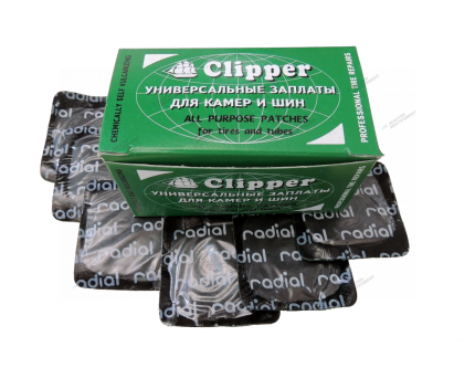 Набор заплат универсальные 55*55мм (35шт.) CLIPPER H408n