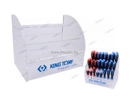 Стенд для отвёрток пластик KINGTONY 87104