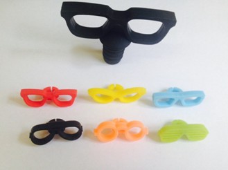Набор из 6 маркеров для бокалов и пробки-стоппера для бутылки GLASSES