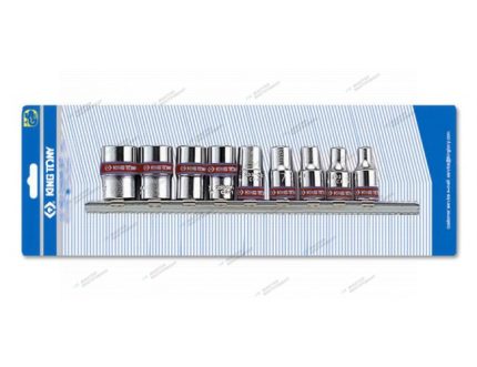 Комплект торцевых головок 1/4” KINGTONY 2509SR