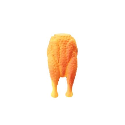 Виниловая игрушка-пищалка для собак Курица Гриль, 13 см