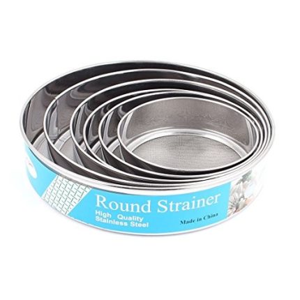 Набор сит из нержавеющей стали Round Strainer, 6 шт