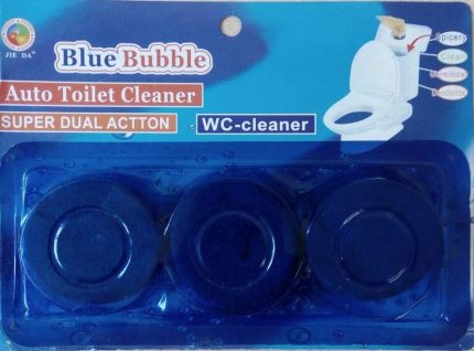 Чистящие таблетки для сливного бочка унитаза Blue Bubble, 3 шт