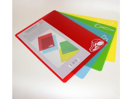 Доски гибкие разделочные CHOPPING MAT SET (ЧОПИНГ МЭТ СЭТ) 28*38 СМ. - 4 ШТ.
